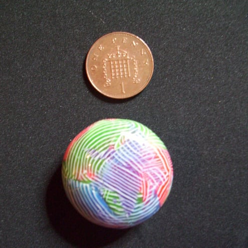Chunky Focal Bead - Multicoloured