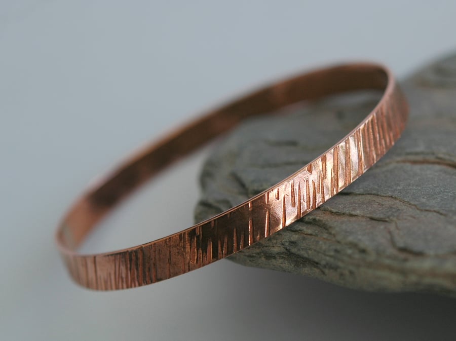 Special order for SD - Copper Bangle B105
