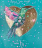 Spread your wings and fly Hummingbird Art - Image 1