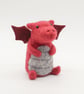 Woolly Dragon - Needle Felted Handmade Decoration
