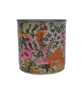 Floral decoupaged tin can storage - Image 2