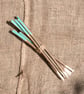 Handmade Willow Plant Labels, Rustic Garden Markers (Set of 8) - Image 5