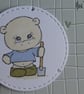 Gardening Bear Card For Dad - Father's Day, Birthday - Image 2
