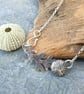 Silver sea urchin and seaweed pendant - Image 3