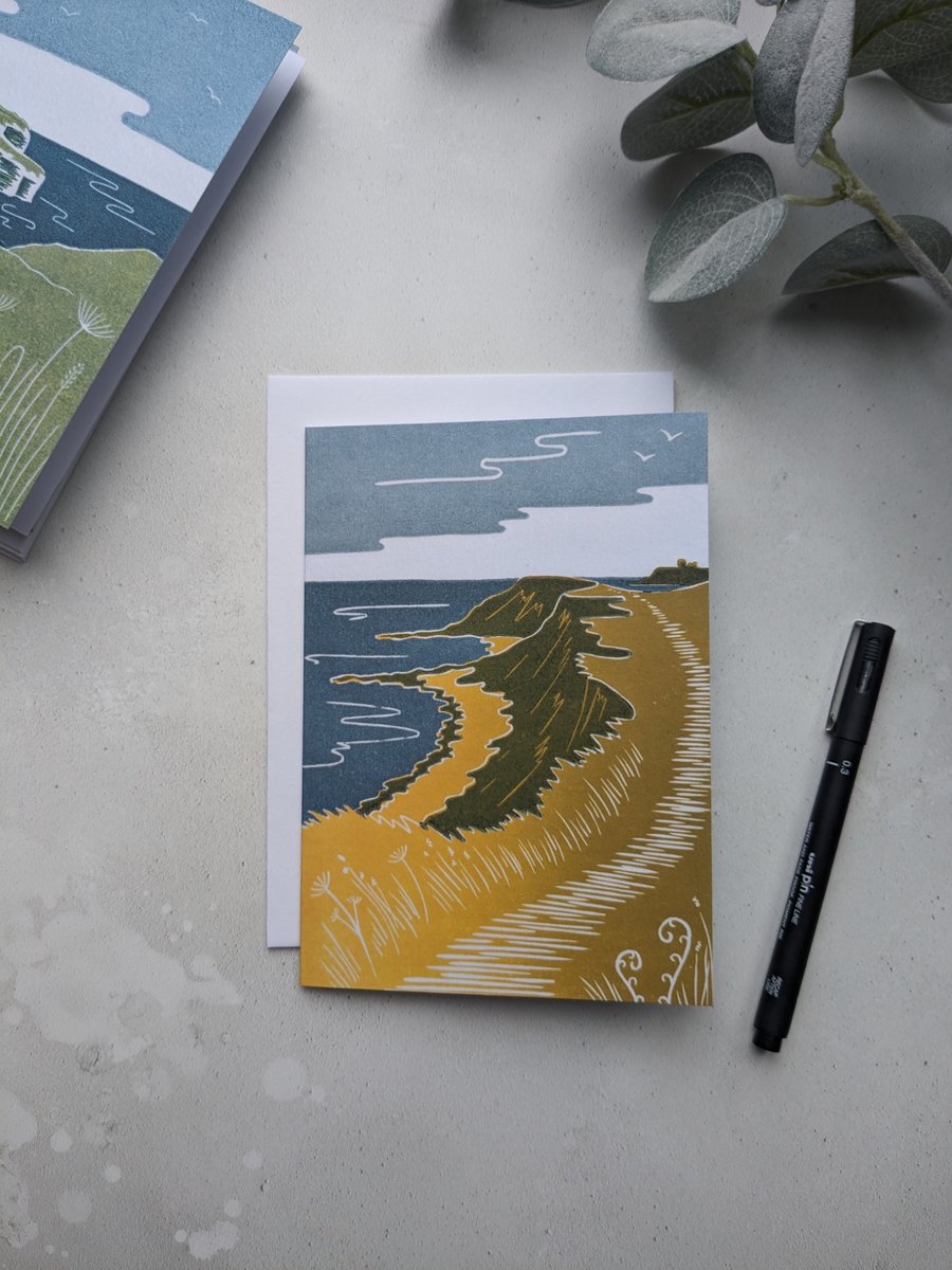 Scarborough Greetings Card, Yorkshire Coast Note Card