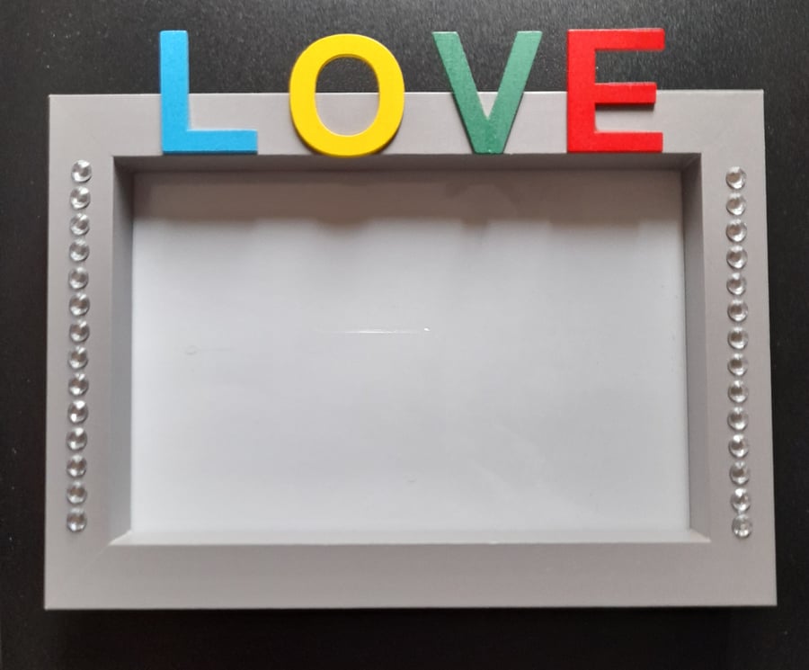 Decorated photo frames