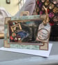 Rio de Janero Suitcase style birthday card. - Image 1