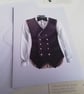 Birthday card. Handmade card. Card for him. New job card. Ref 080.  - Image 1