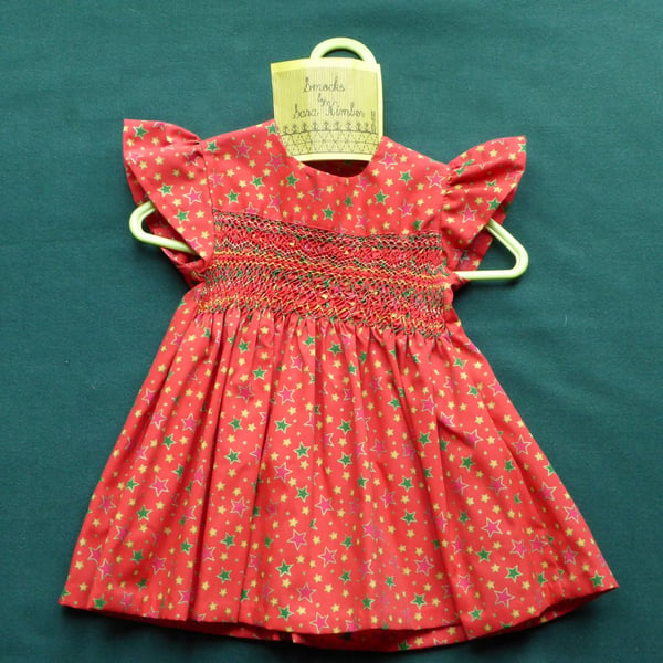 Smocked Dress size 3-9 months