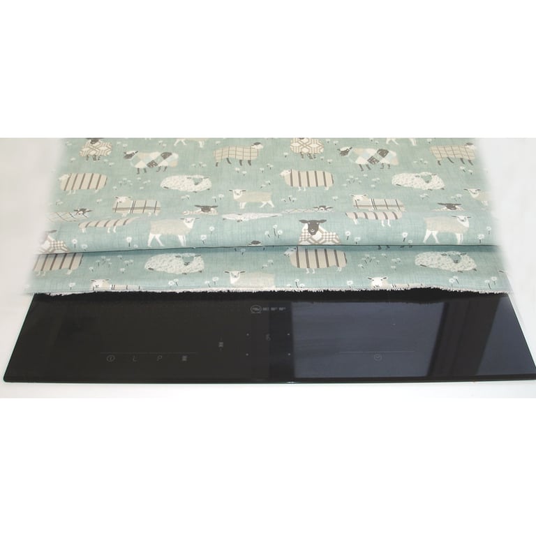 Induction Hob Mat 24"x22" Cover Sheep Electric Oven Kitchen Surface Saver Grey