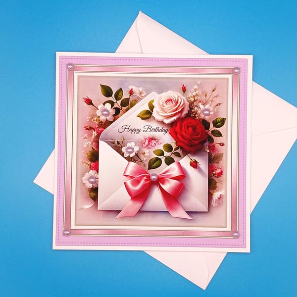 Birthday Card For Her, Handmade