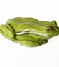 Frog Ceramic Ornament - Handmade - Image 6