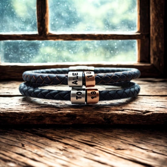 Personalised 18th Birthday Bracelet - Gift for Son Brother Grandson Nephew Boys