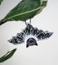 Hanging bat decoration for plant, set of 2 spooky halloween bat ornaments - Image 5