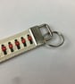 Soldiers key fob, Guardsmen wristlet key ring, Handmade - Image 5