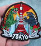 Tokyo Japan Patch Embroidered Iron On Souvenir Applique Badge