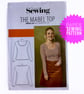 Paper Sewing Pattern, The Mabel Top,  New and Unopened