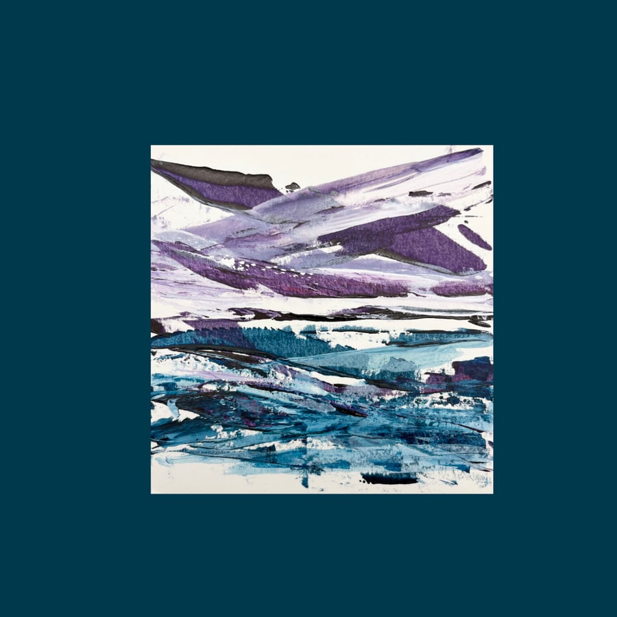 Perfectly Imperfect Original Seascape Painting - Sample 204