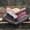 100% Wool Crochet Neck warmer Scarf