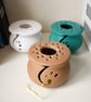 3D Printed wooden yarn bowl with lid - small - Image 4