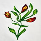 Spring flower sketch 