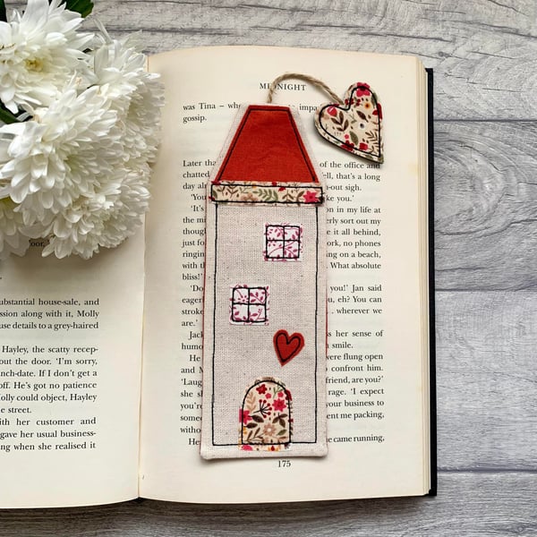 Bookmark, tall house bookmark
