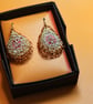 Teardrop drop earrings - Image 5