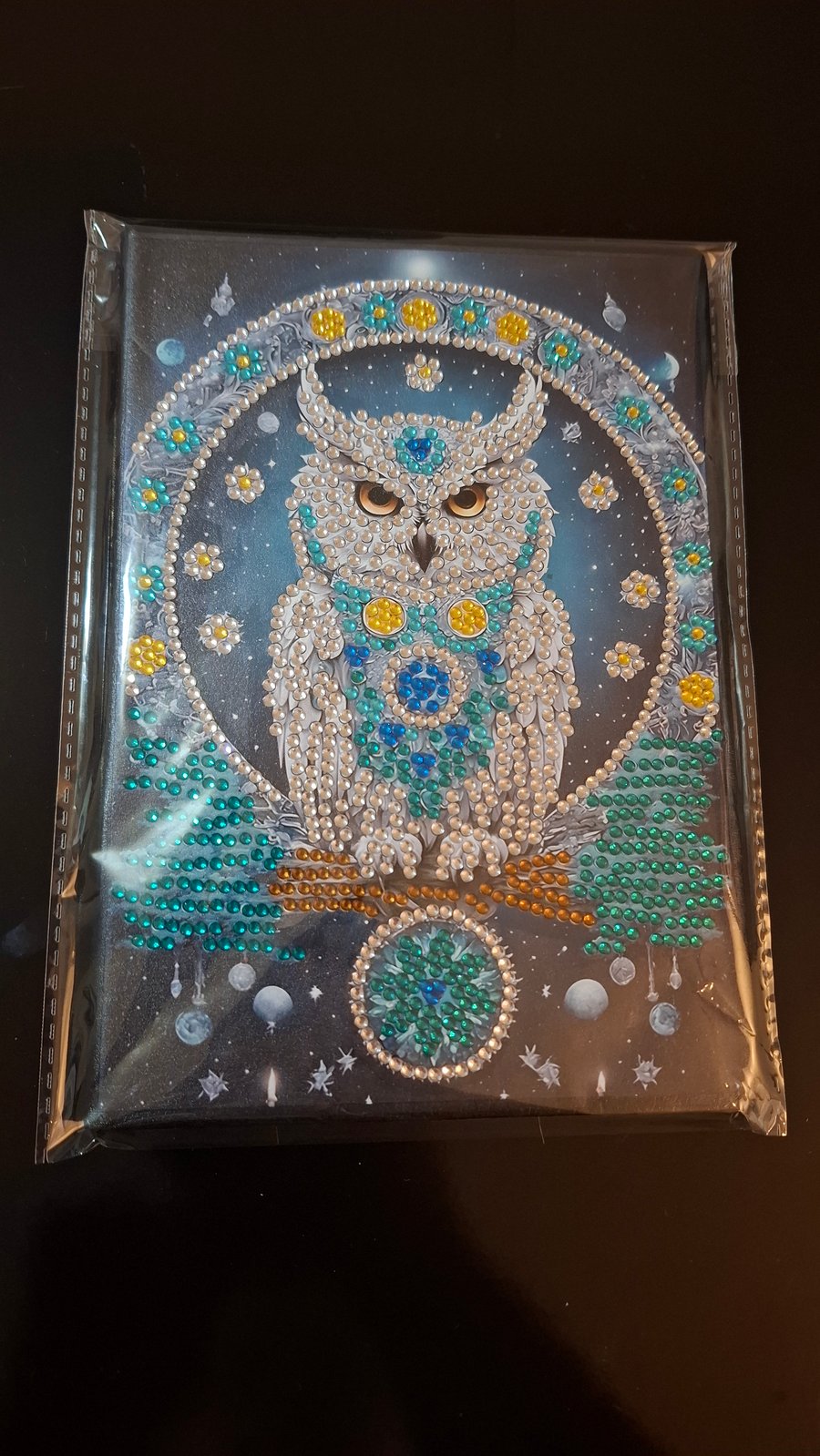Diamond Art Note Book Owl A5 