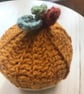 Marshmallow Mugs AUTUMN fall Golden Pumpkin & garland F246 - Image 2