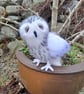 Snowy Owl, Dotpebblesknits Design - Image 4