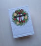 Textured Christmas wreath card - Image 6