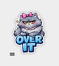 Funny Cheeky Novelty Sticker For Adults - Grumpy Cat