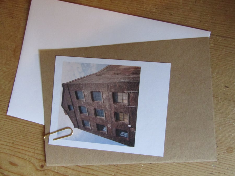 “Polaroid” style photo card: Manchester