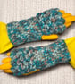 Crocheted Fingerless Dragon Scale Gloves - Image 7
