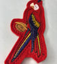 Felt Parrot Bookmark - Image 2
