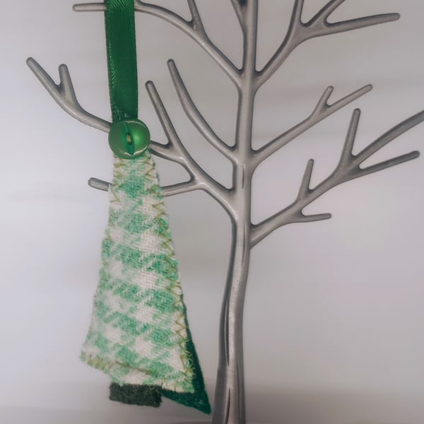 Harris Tweed Tree Decoration 