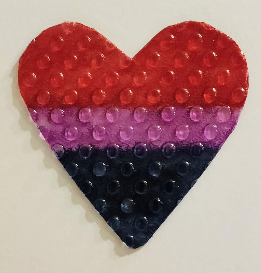 Love heart Bisexual Flag