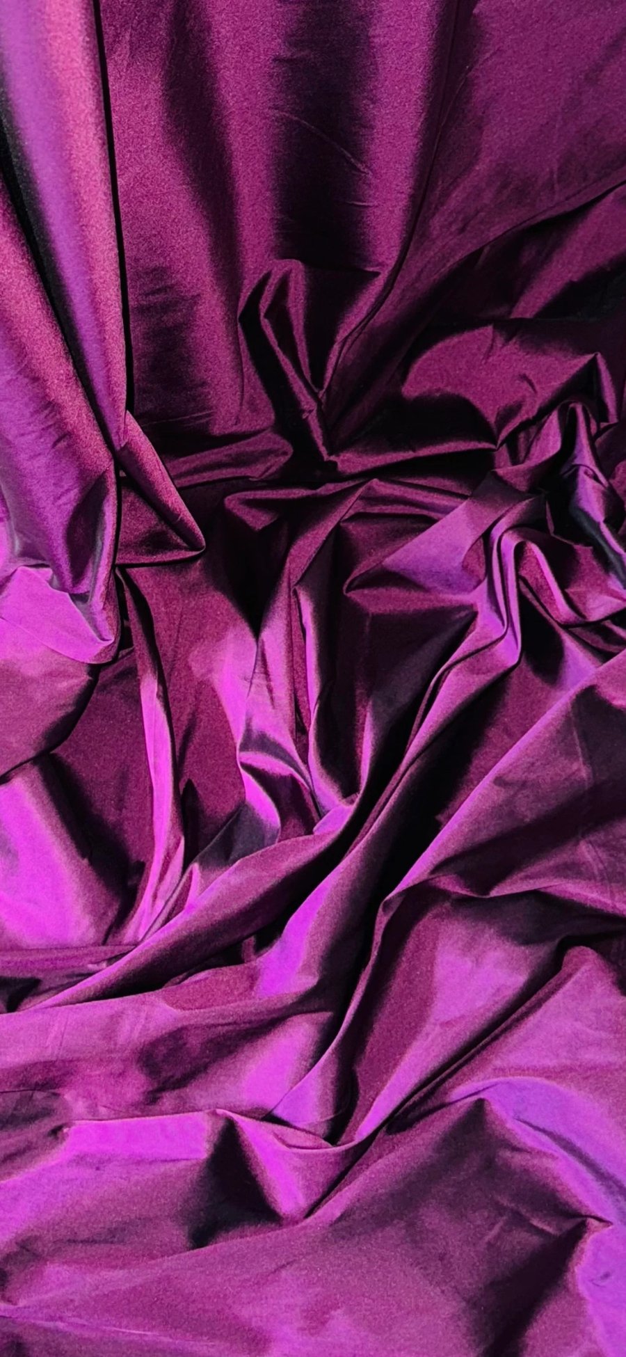 Fuchsia Pink Supreme Taffeta Fabric 58'' PRICE PER METER
