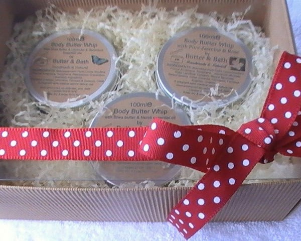 Body Butter Boxed Gift Set- Floral Gift Set