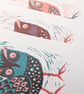 Owl in the Moonlight - Pink - Image 6