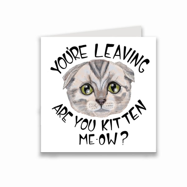 Co-worker Leaving card for your colleague or workmate who has a new job