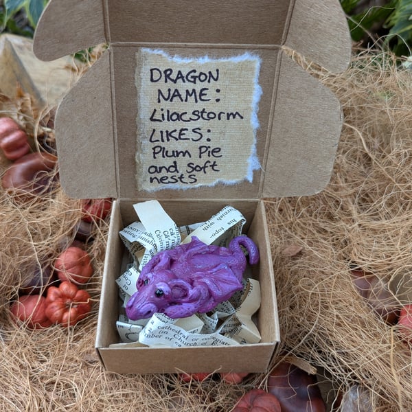 Purple dragon, dragon figure