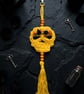 Handcrafted Crochet Sugar Skull Bag Charm – Día de los Muertos Collection - Image 7
