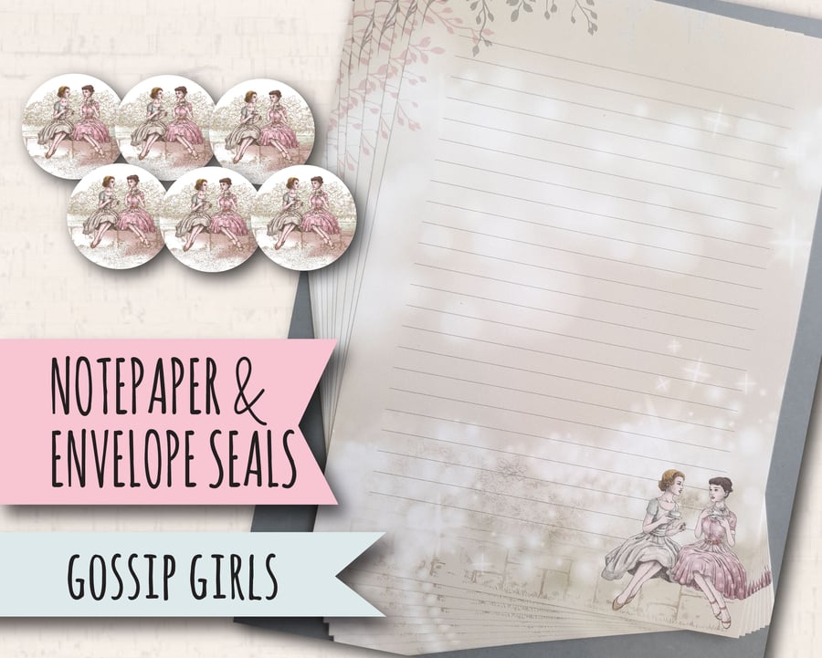 Letter Writing Paper Gossip Girls