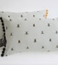 Sophie Allport Bees  Cushion Cover with Black Piping - Image 3