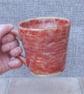 Coffee mug tea cup stoneware pottery wheel handmade ceramic - Image 1