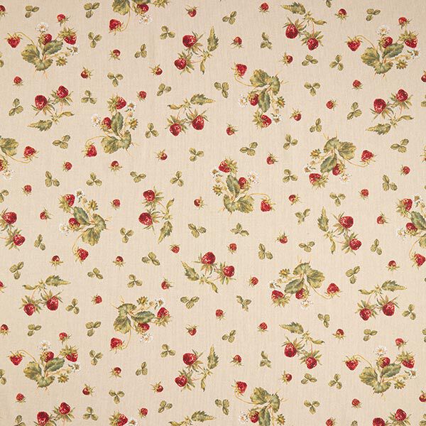 Strawberry Tablecloth. Cotton. Many Colours . 230 x 135cm 