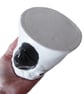 Cockatoo Ceramic Pot - Handmade - Image 4