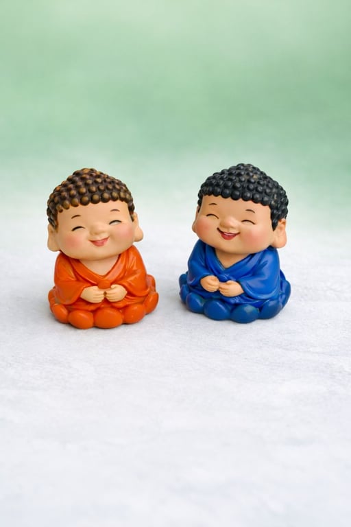 Handmade Buddha Figurine – Custom Colour 3D Printed Ornament, Made to Order UK