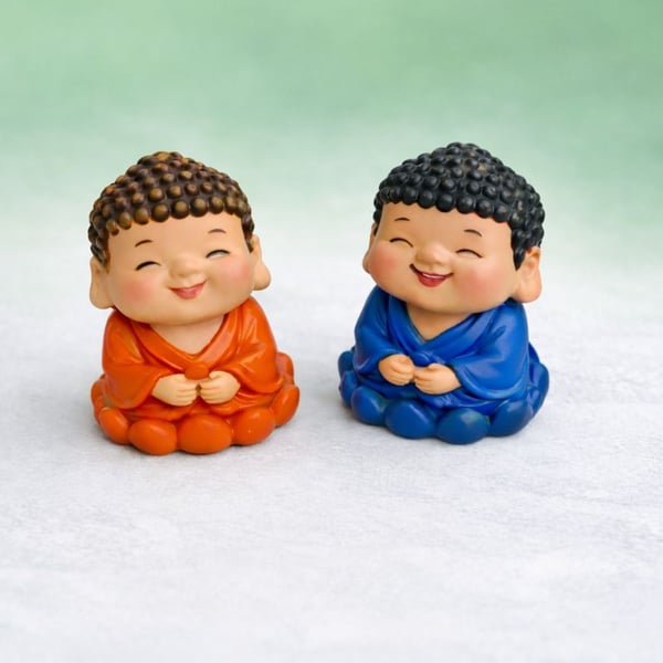 Handmade Buddha Figurine – Custom Colour 3D Printed Ornament, Made to Order UK